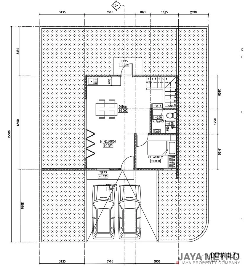 DENAH LANTAI 1