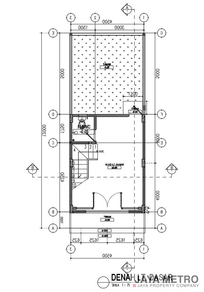 DENAH LANTAI 1
